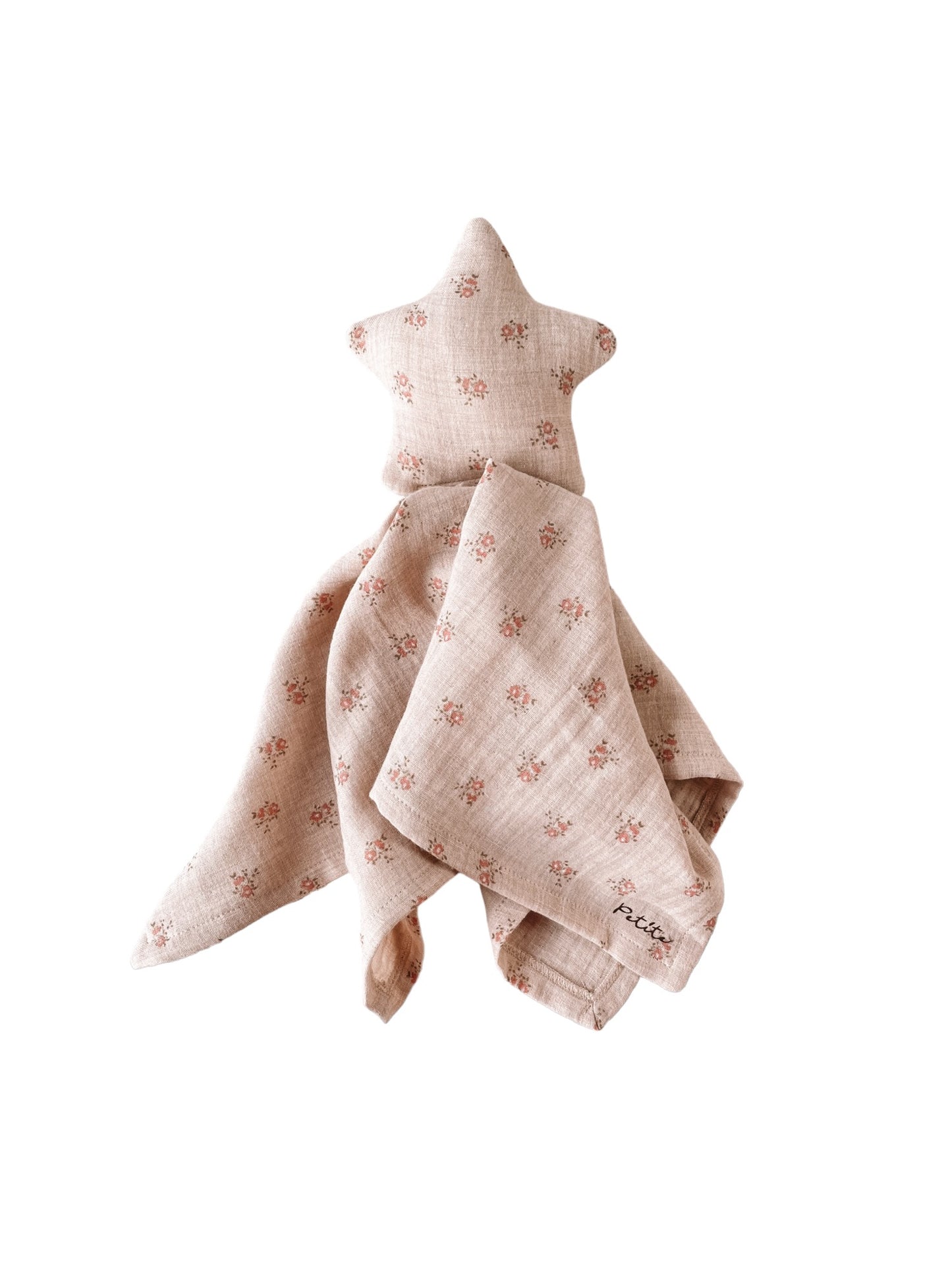 Little star cuddle cloth / melange floral beige