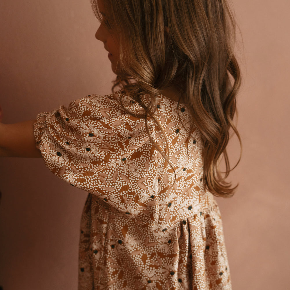 
                      
                        Malani Petite Dress / Blush Floral Dots
                      
                    