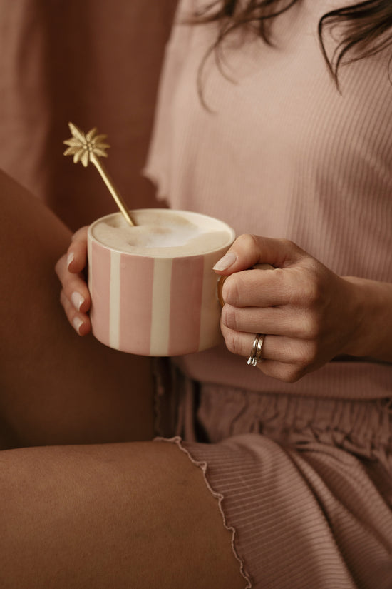 Coffee mug - rose & gold