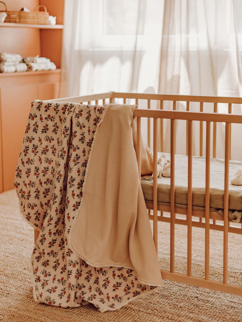 Muslin Blanket / Vintage Florals