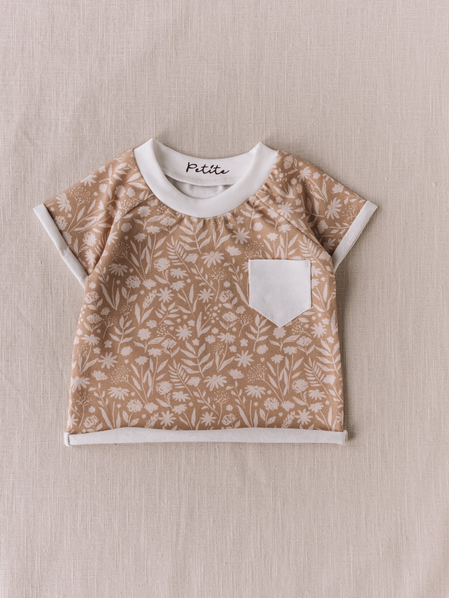 T-shirt / wildflower caramel