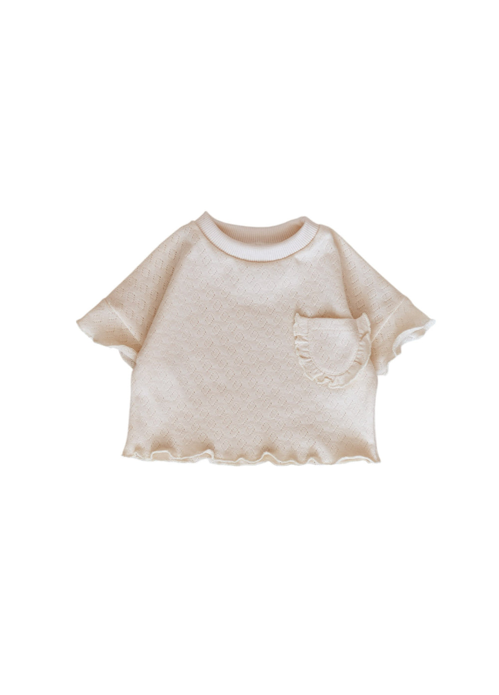 Girly T-shirt  / Organic Pointoille