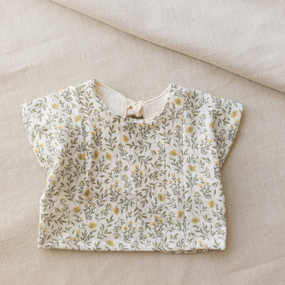 
                      
                        LIMITED EDITION * Muslin top / soft branches - yellow
                      
                    