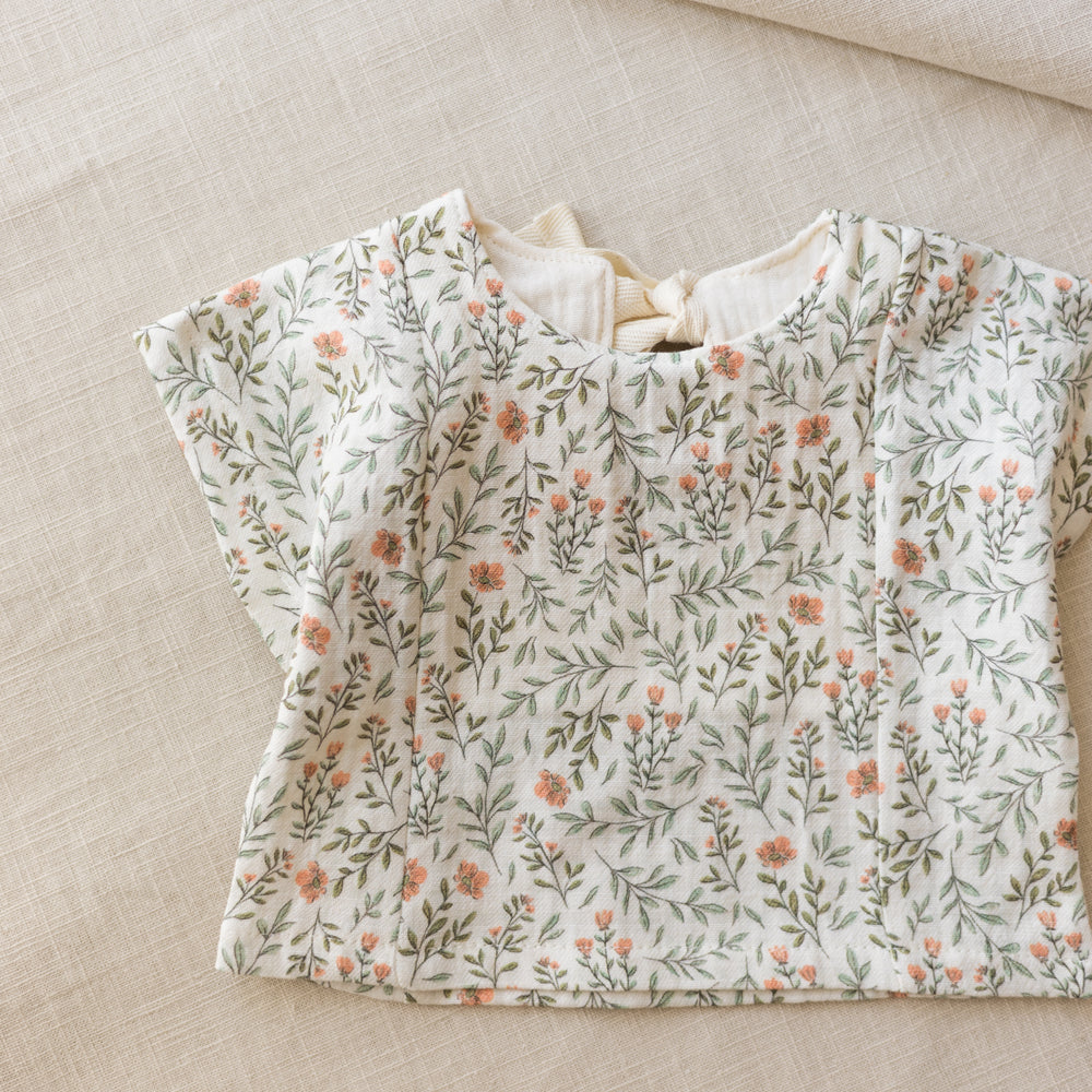 
                      
                        LIMITED EDITION * Muslin top / soft branches - rose
                      
                    