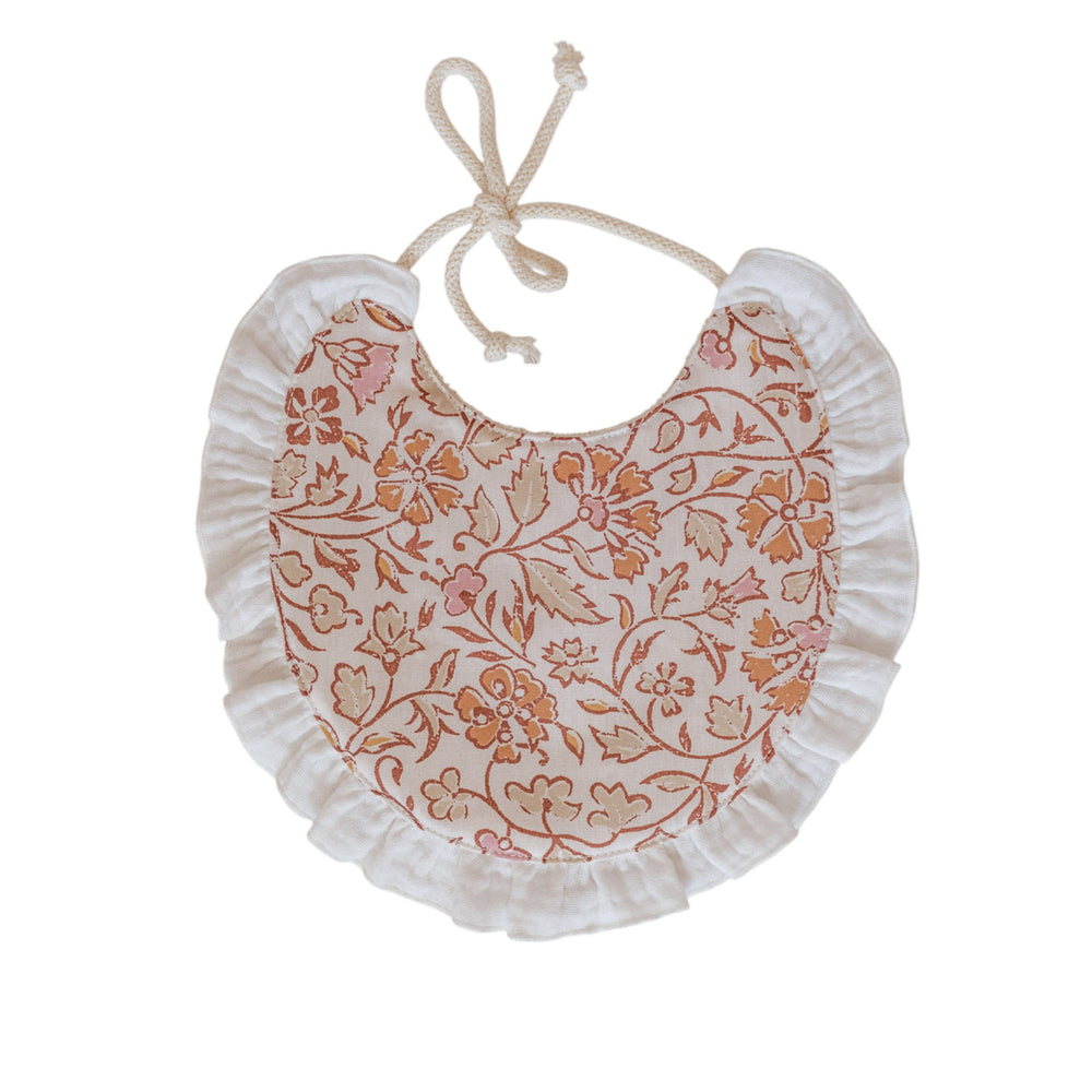 Baby bib /  Ivory & Rose Florals