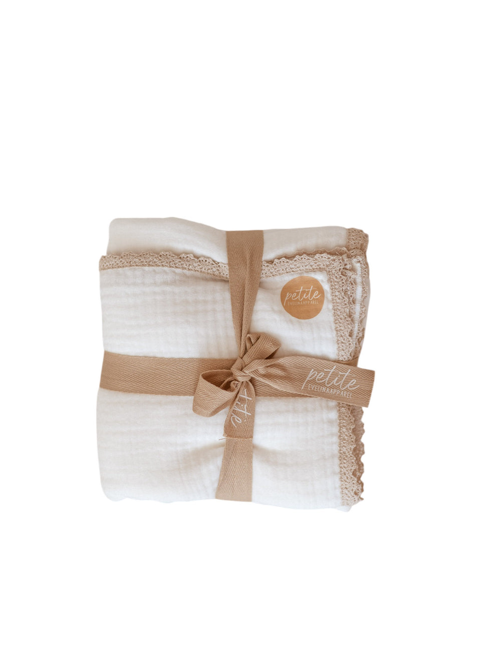 Baby Swaddle / Triple Layer Muslin - Ivory