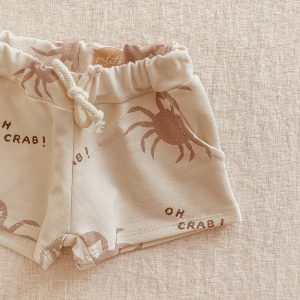 Baby Boy Shorts / Oh Crab