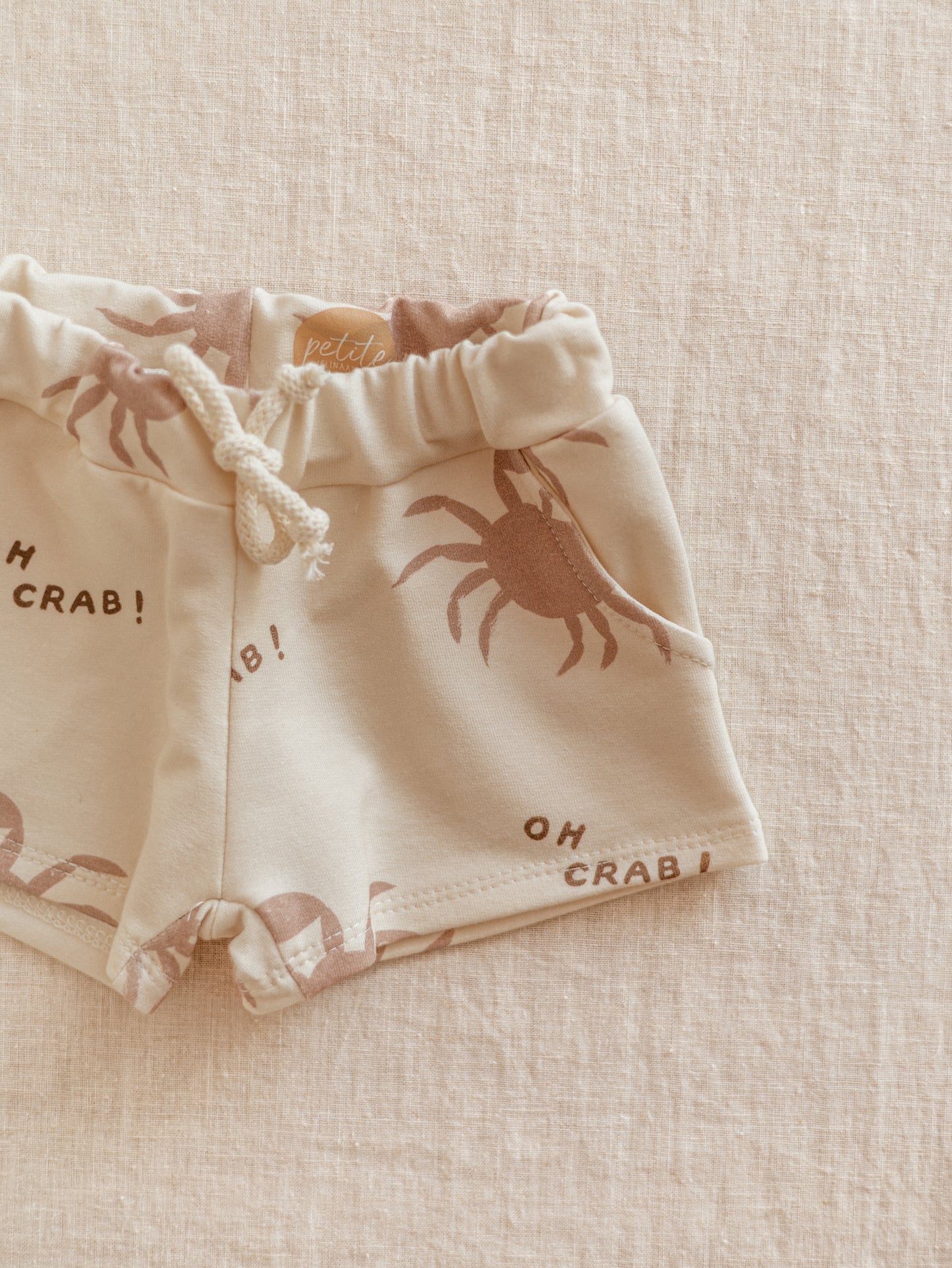 Baby Boy Shorts / Oh Crab