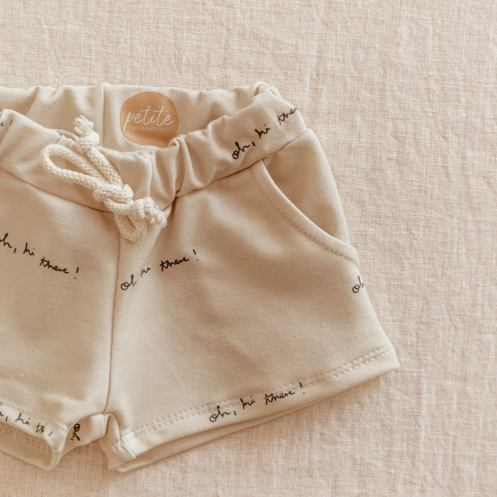 
                      
                        Baby Boy Shorts / Hi There
                      
                    