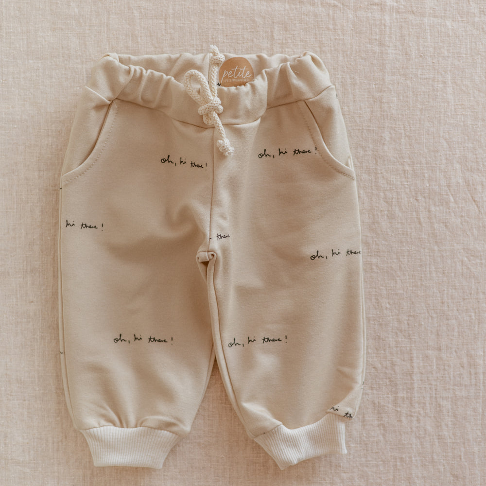 
                      
                        Baby Sweatpants / Hi There
                      
                    