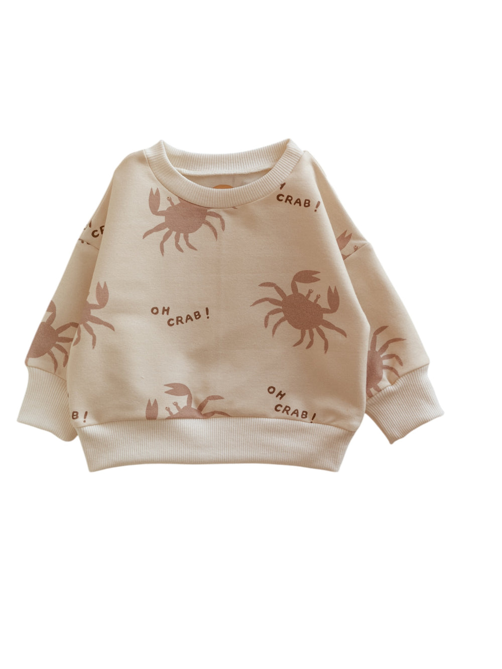 Baby Cotton Sweatshirt / Oh Crab