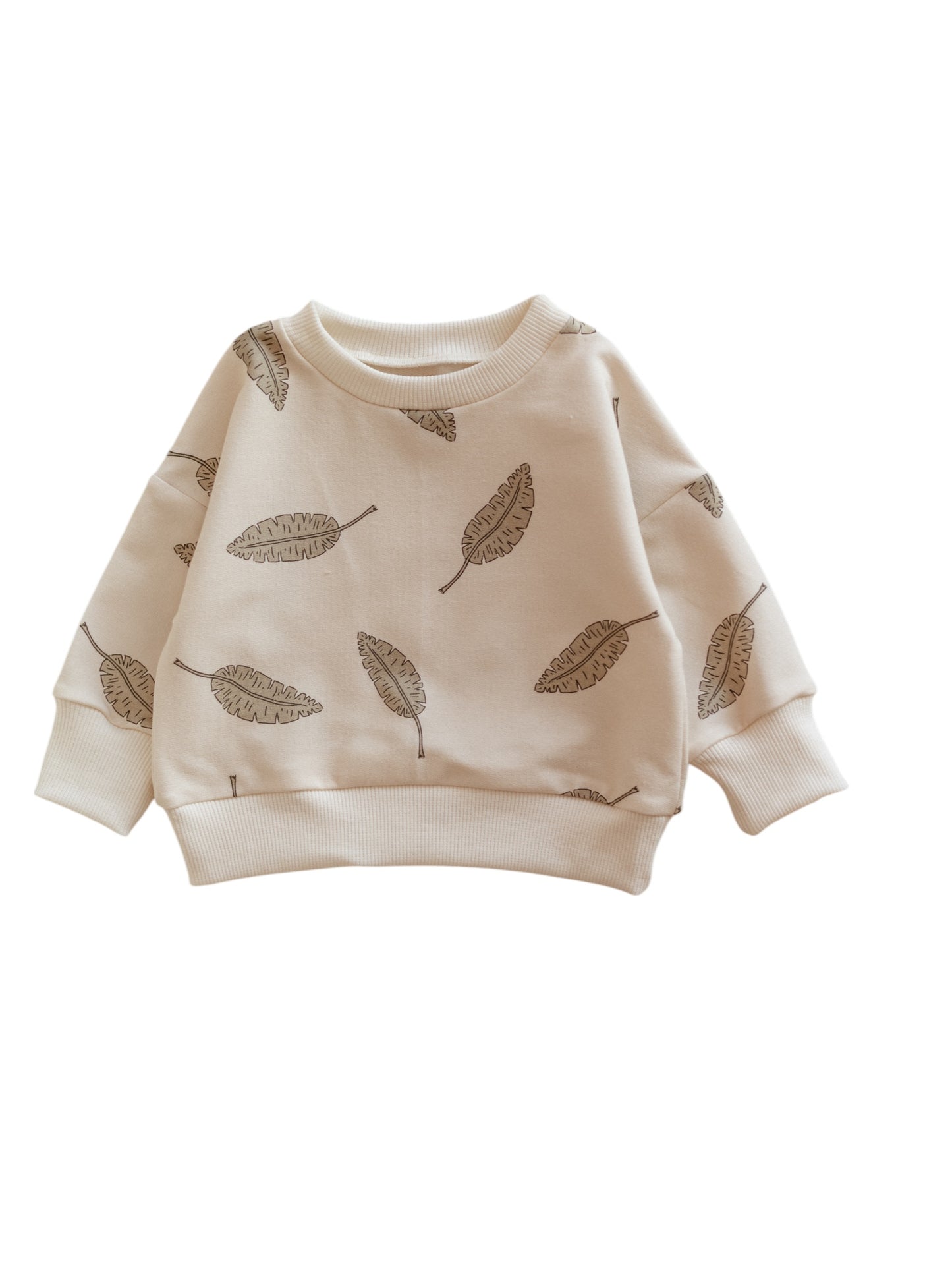 Baby Cotton Sweatshirt / Leaves