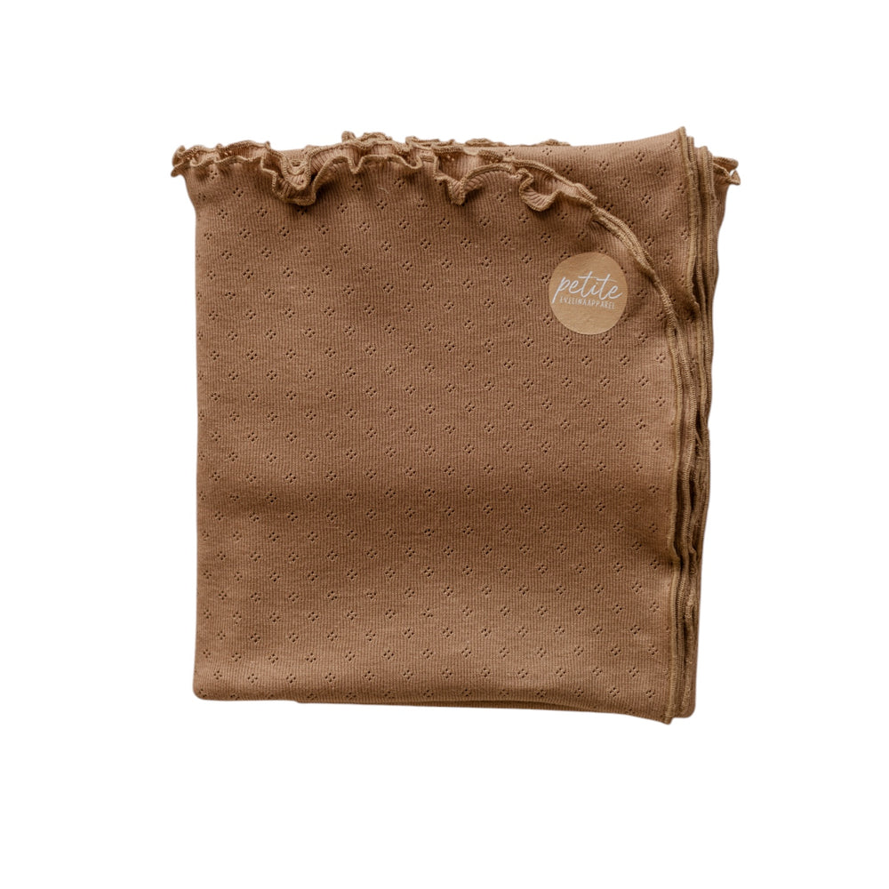 
                      
                        Baby swaddle / Pointoille - Cacao
                      
                    