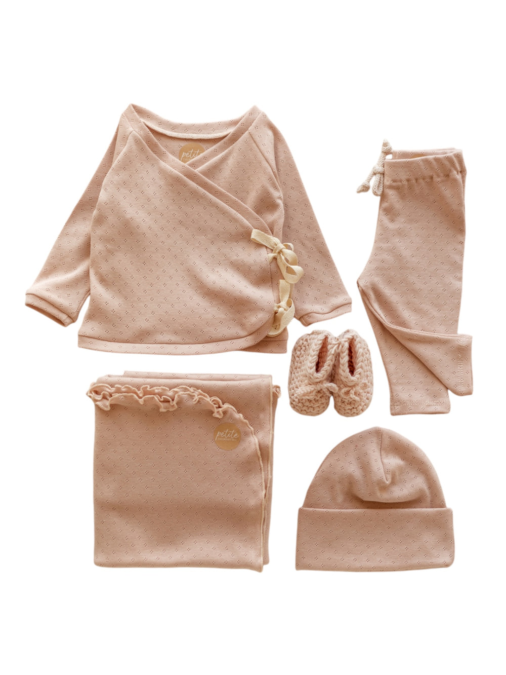 Newborn Set / Blush Pointoille