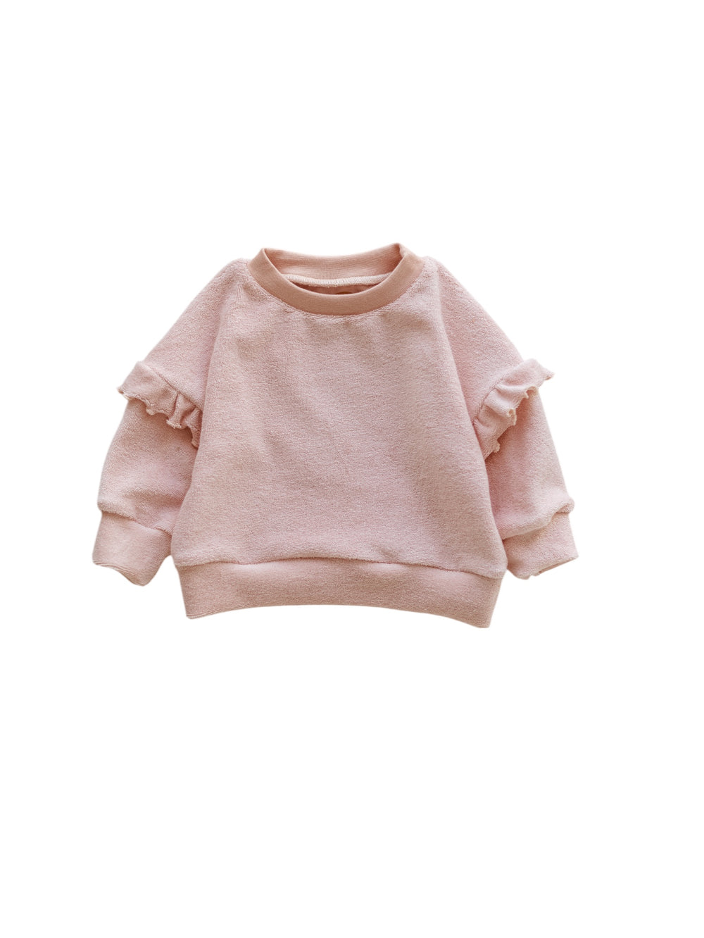 Terry Sweatshirt / Ruffles & Blush Terry