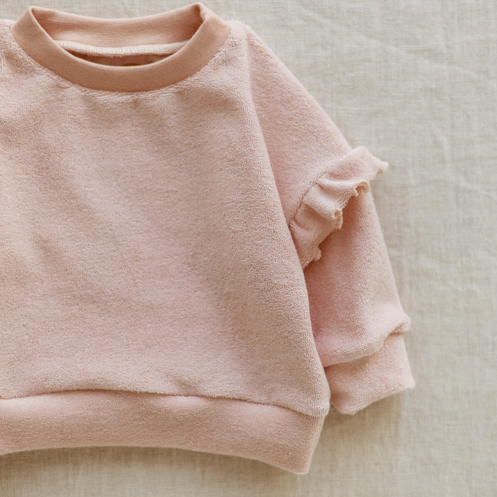 
                      
                        Terry Sweatshirt / Ruffles & Blush Terry
                      
                    