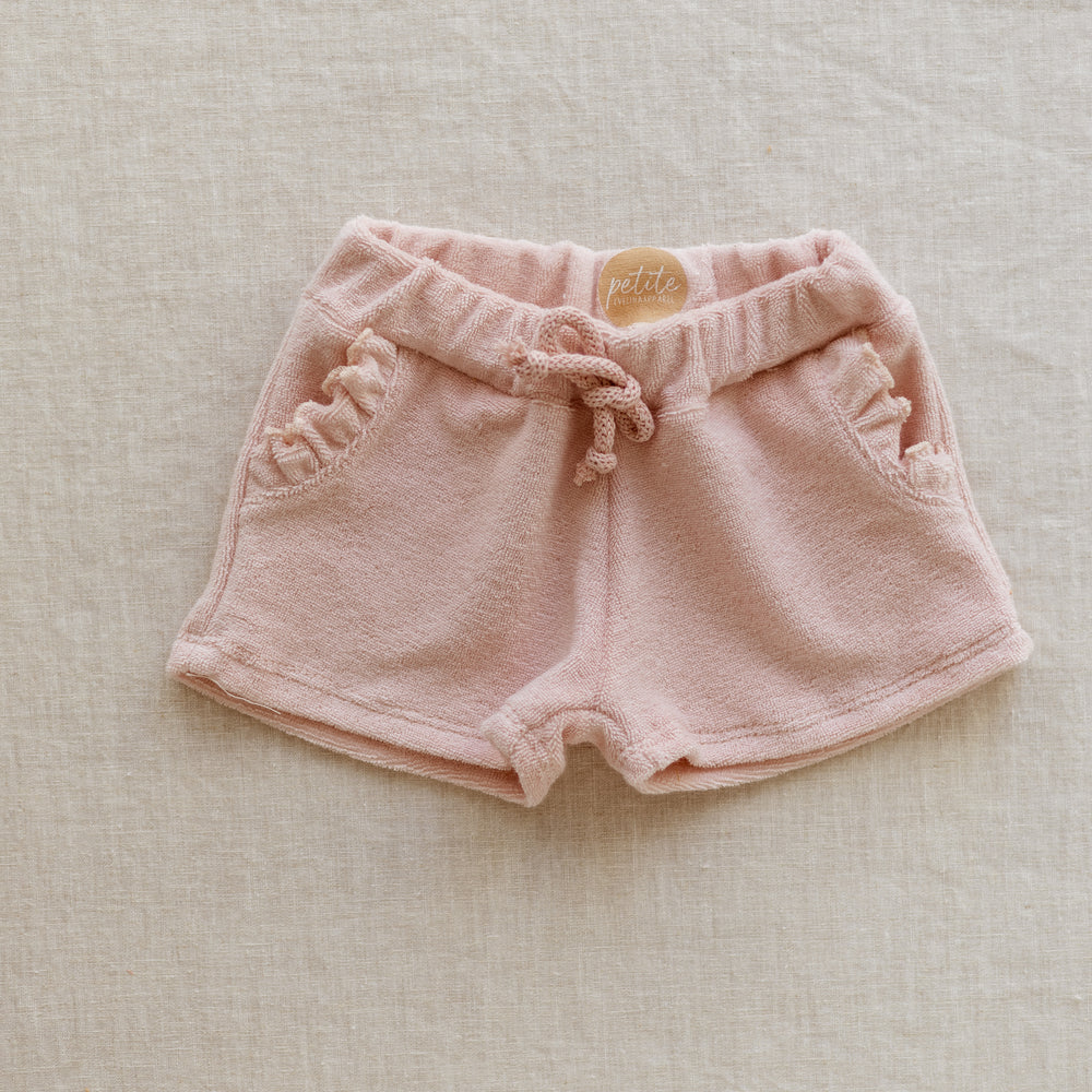 
                      
                        Terry shorts / Ruffles & Blush Terry
                      
                    