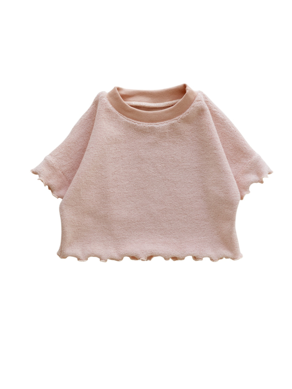 Terry T-shirt / Ruffles & Blush Terry