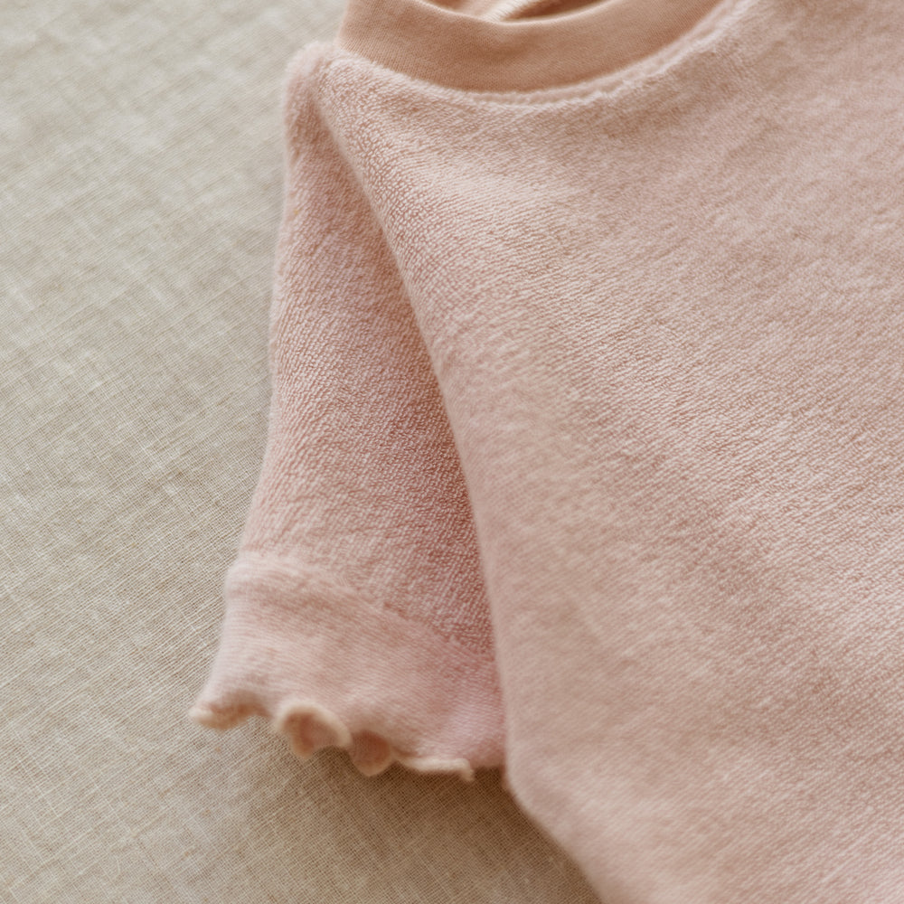 
                      
                        Terry T-shirt / Ruffles & Blush Terry
                      
                    