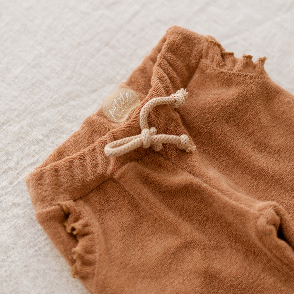 
                      
                        Terry Sweatpants / Ruffles & Peach Terry
                      
                    