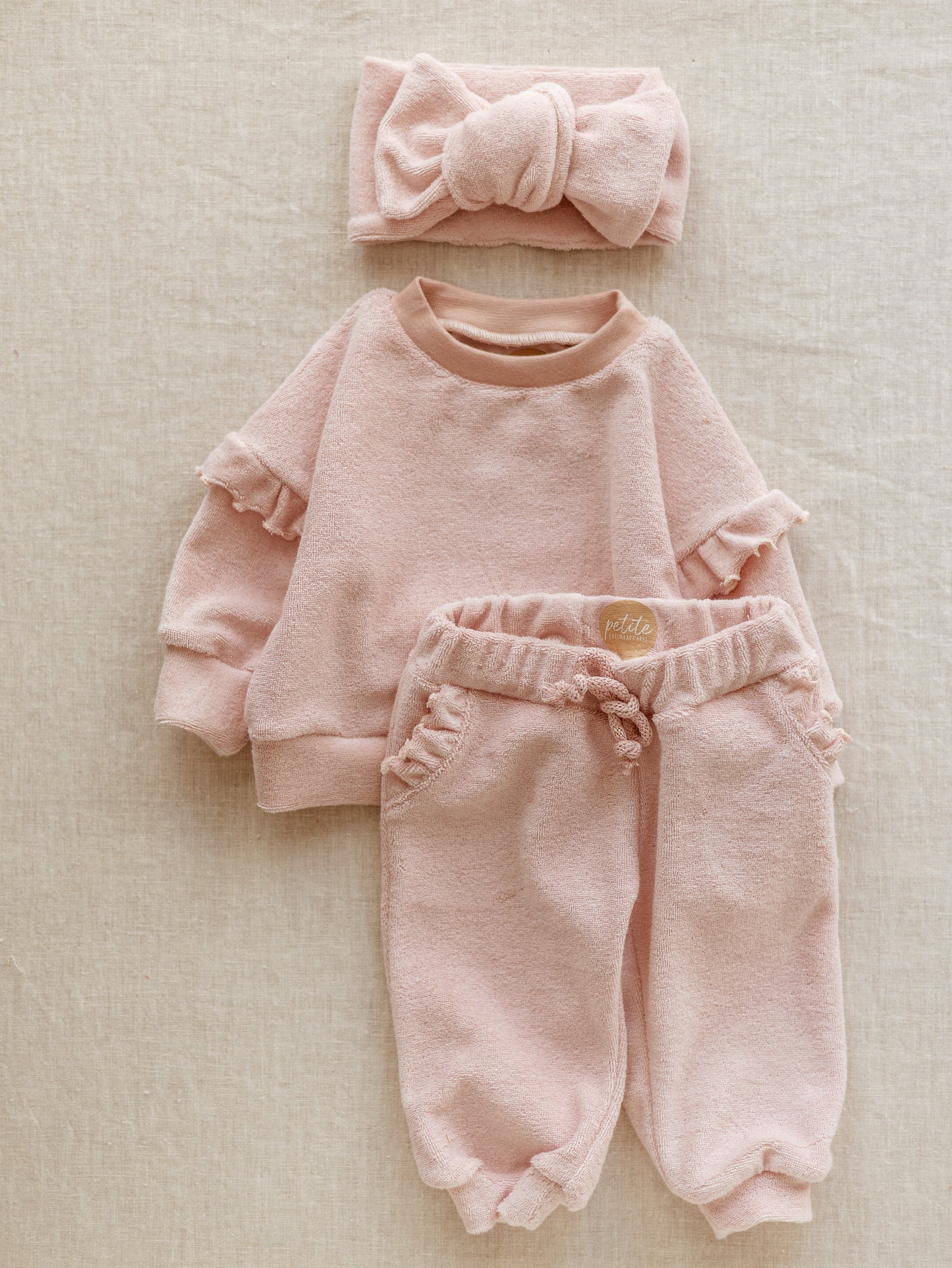 Terry Sweatpants / Ruffles & Blush Terry