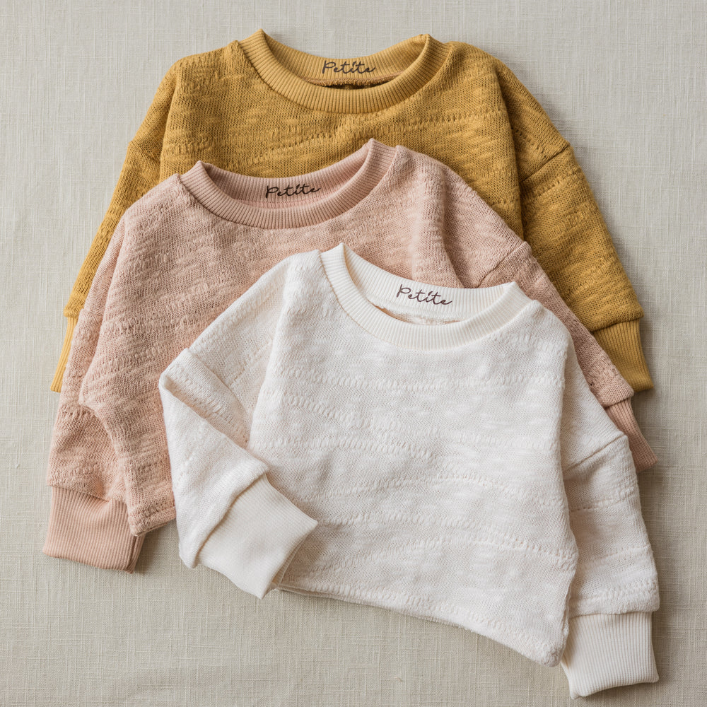 Sweater / Organic cotton knit