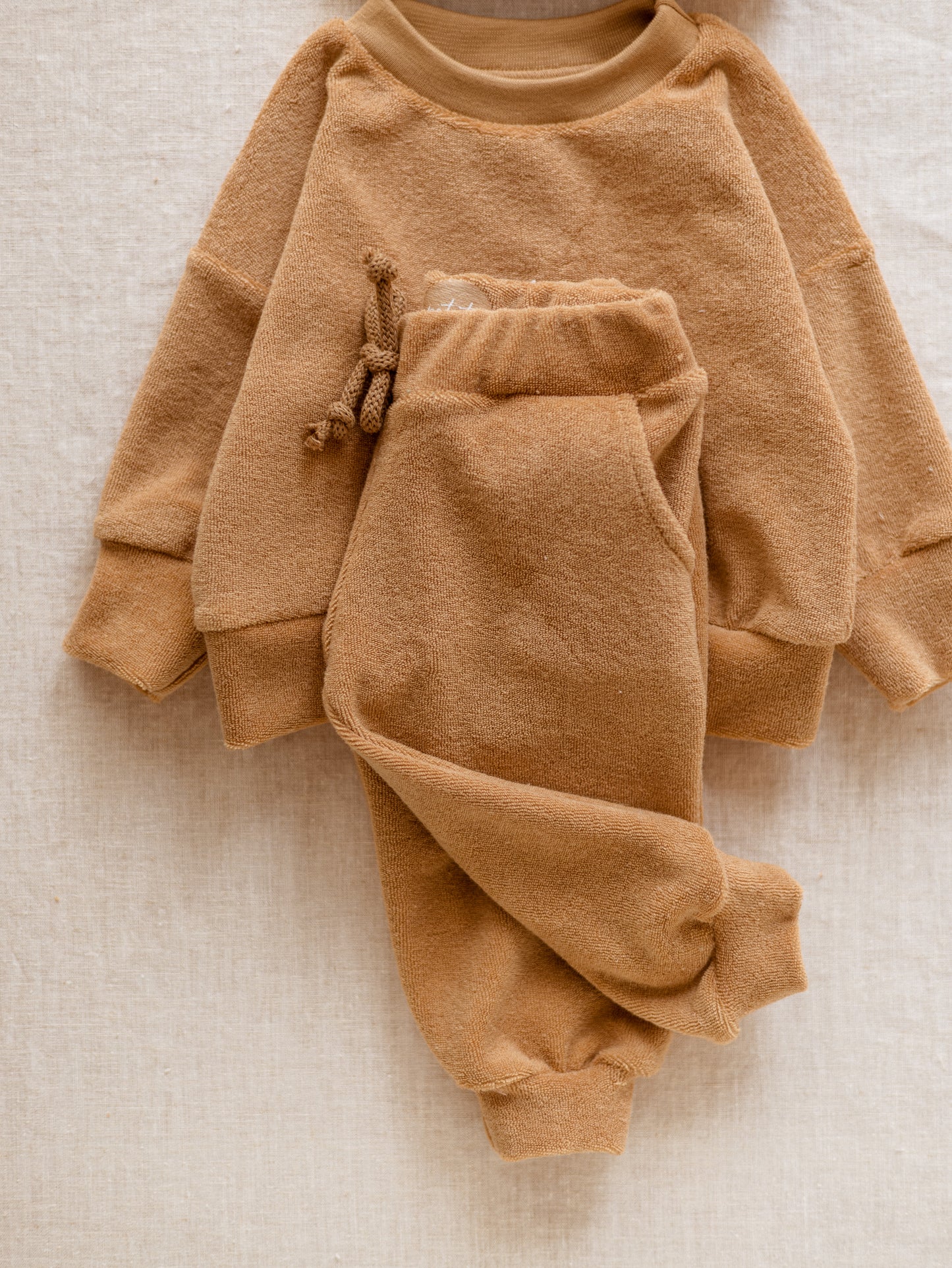 French Terry Sweatpants Caramel French Terry Sweatpants Caramel