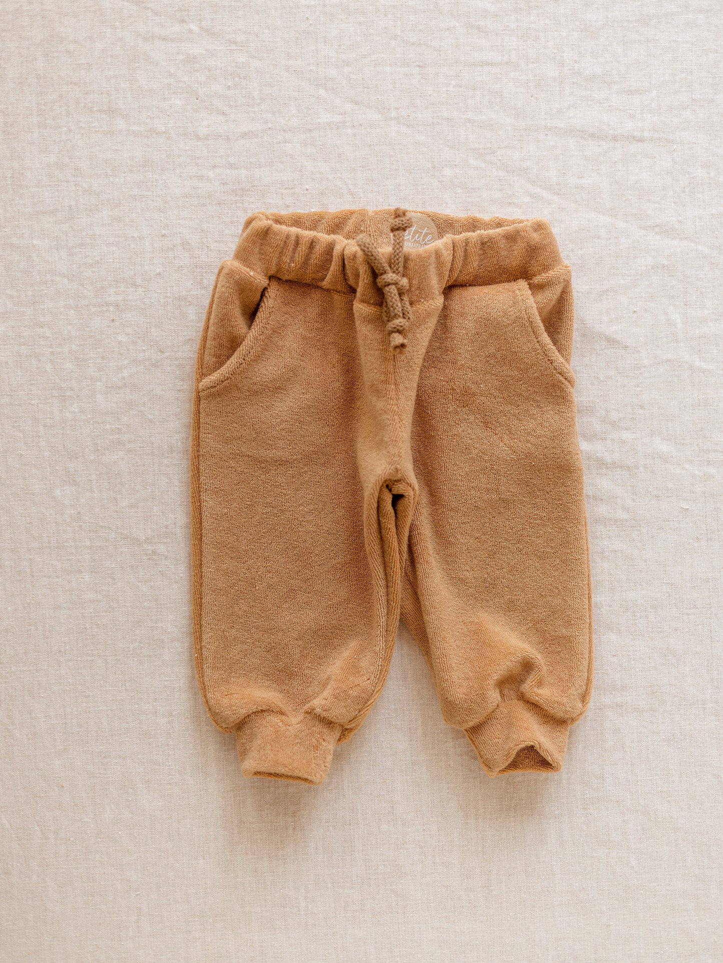 French Terry Sweatpants Caramel French Terry Sweatpants Caramel
