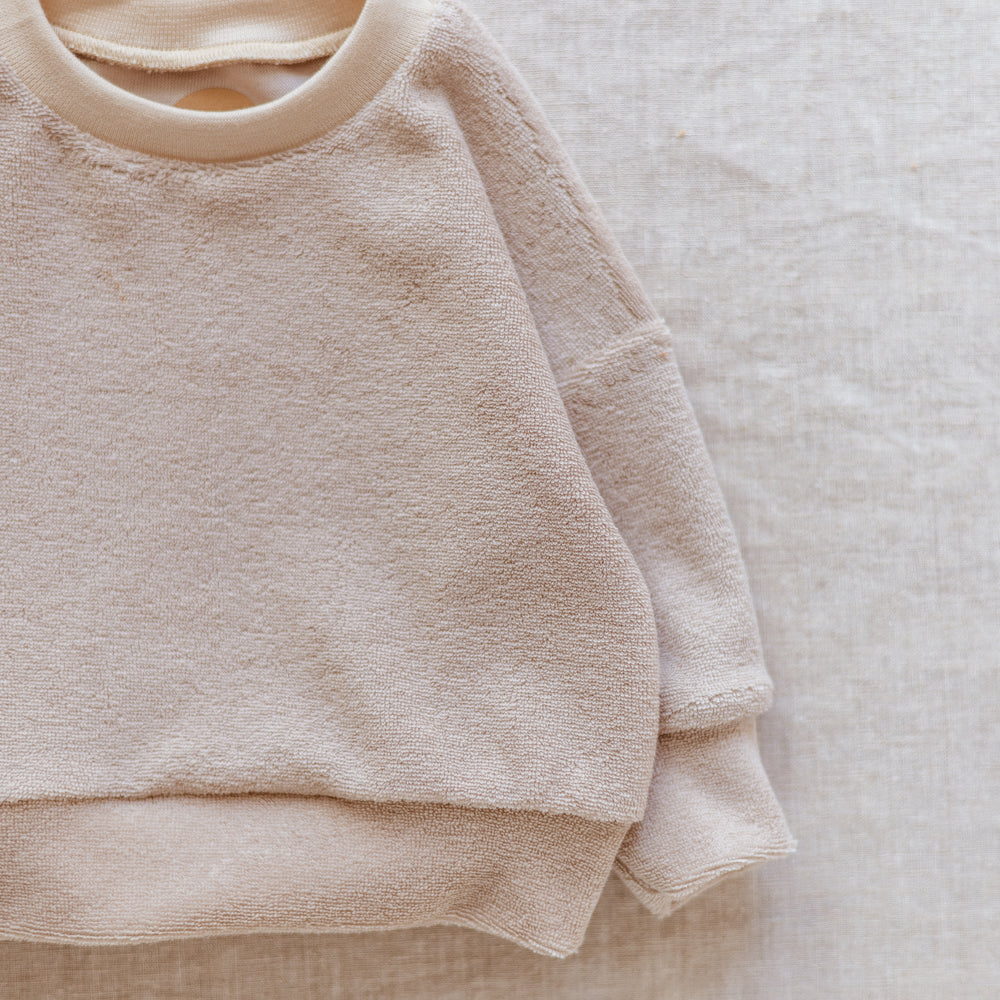 
                      
                        Terry Sweatshirt / Beige
                      
                    