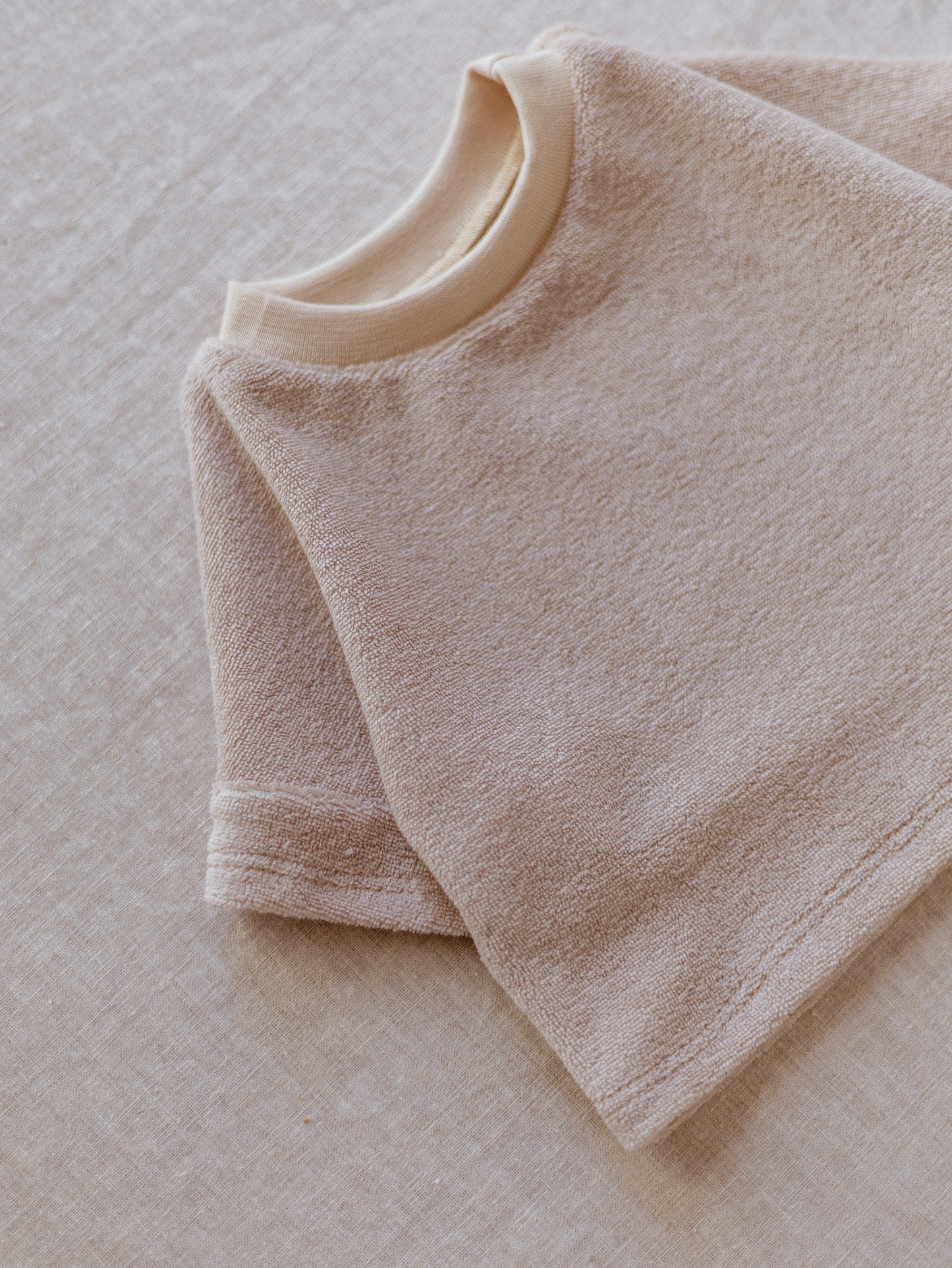 Terry T-shirt / Beige