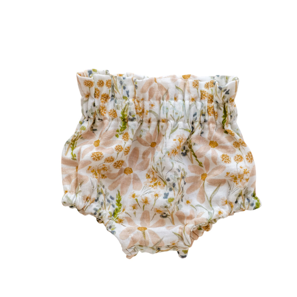 Baby bloomers / Ivory & Blush Flowers