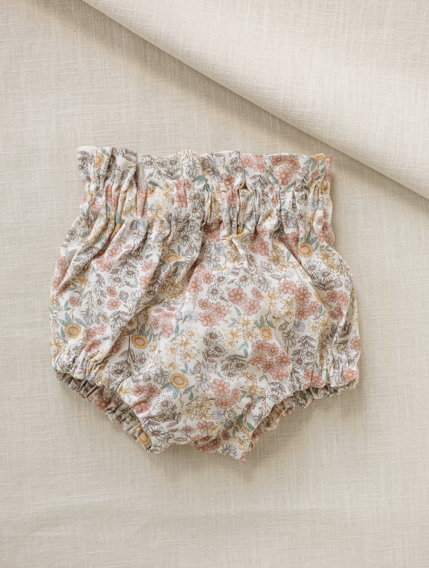 Muslin bloomers / blush floral