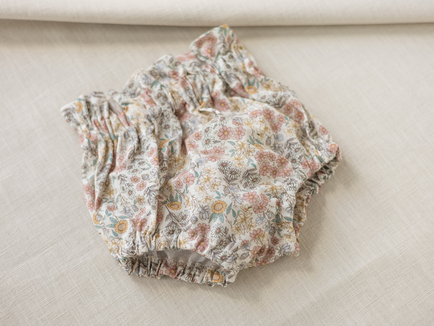 Muslin bloomers / blush floral