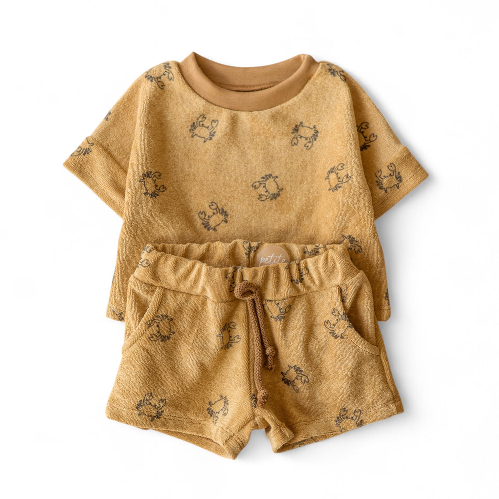 
                      
                        Terry shorts / Caramel Crabs
                      
                    