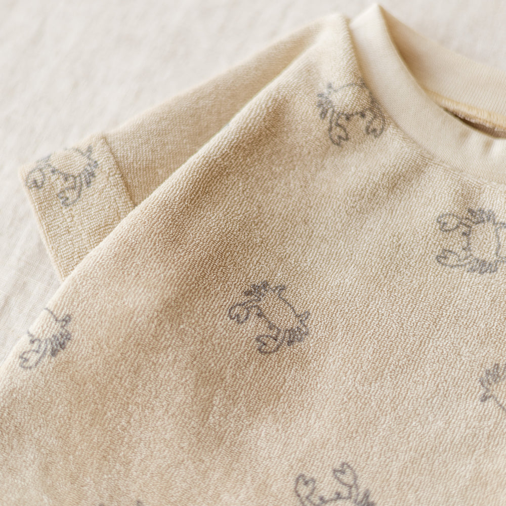 
                      
                        Terry T-shirt / Sand Crabs
                      
                    