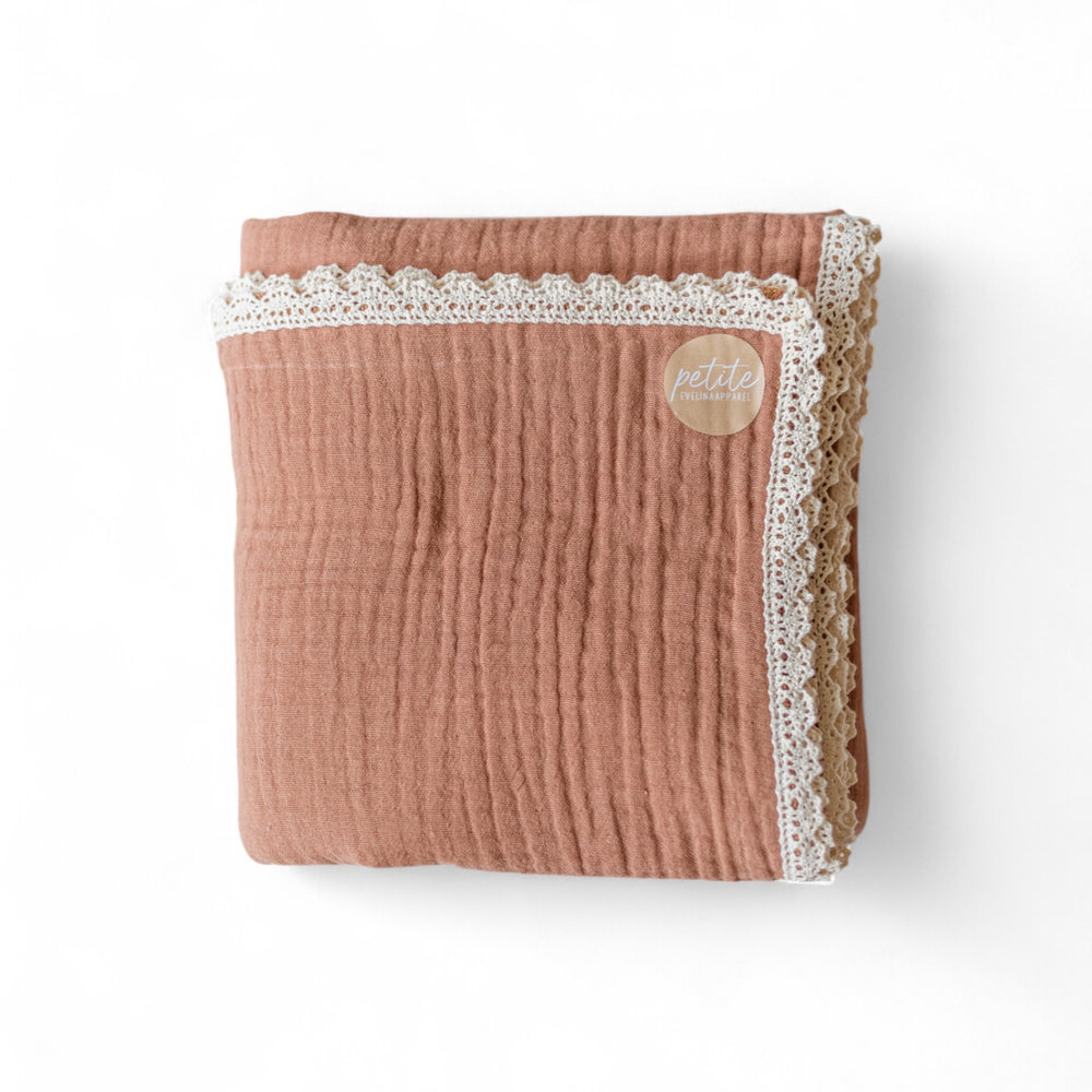 Tetra plenička / Troslojni muslin - Peach