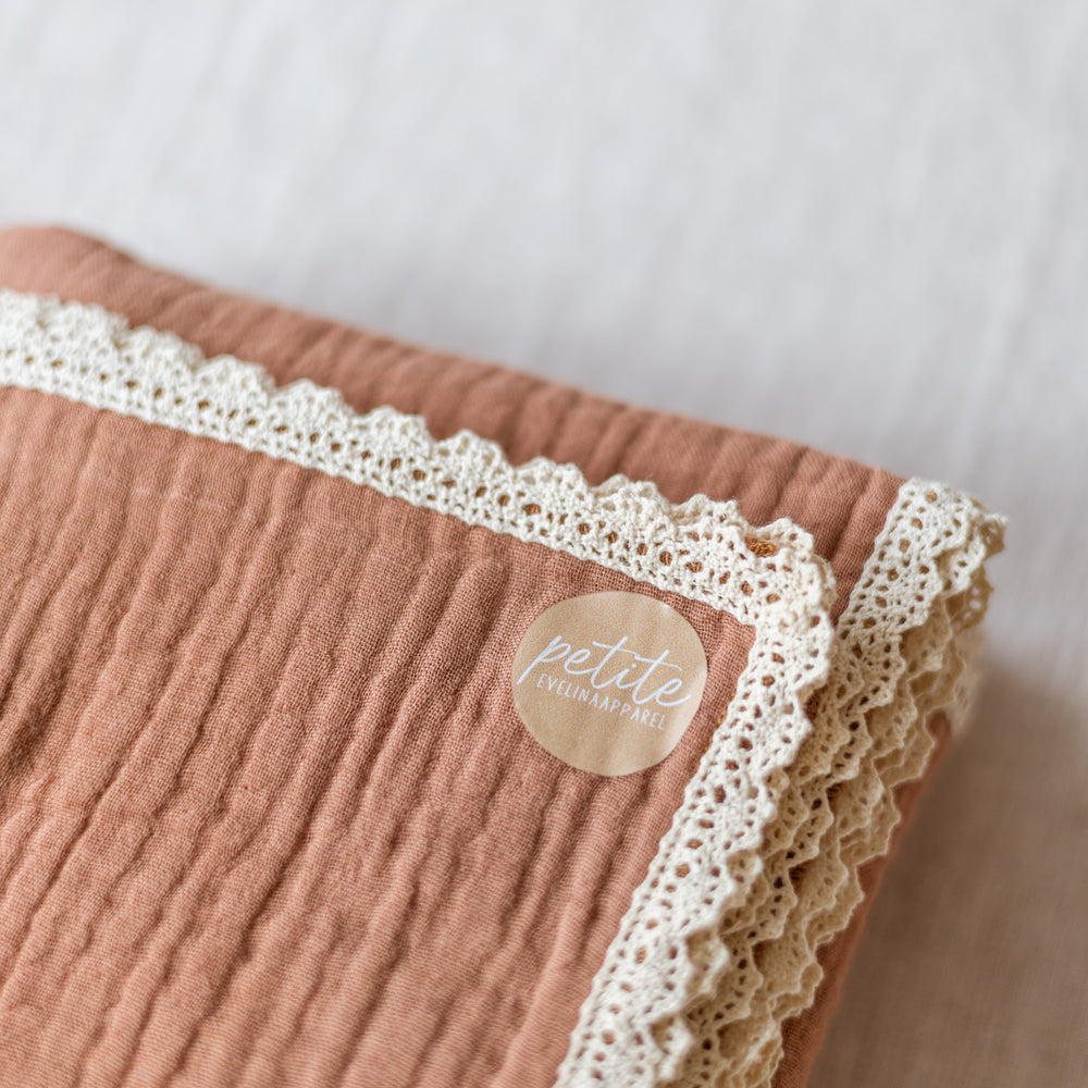 Tetra plenička / Troslojni muslin - Peach