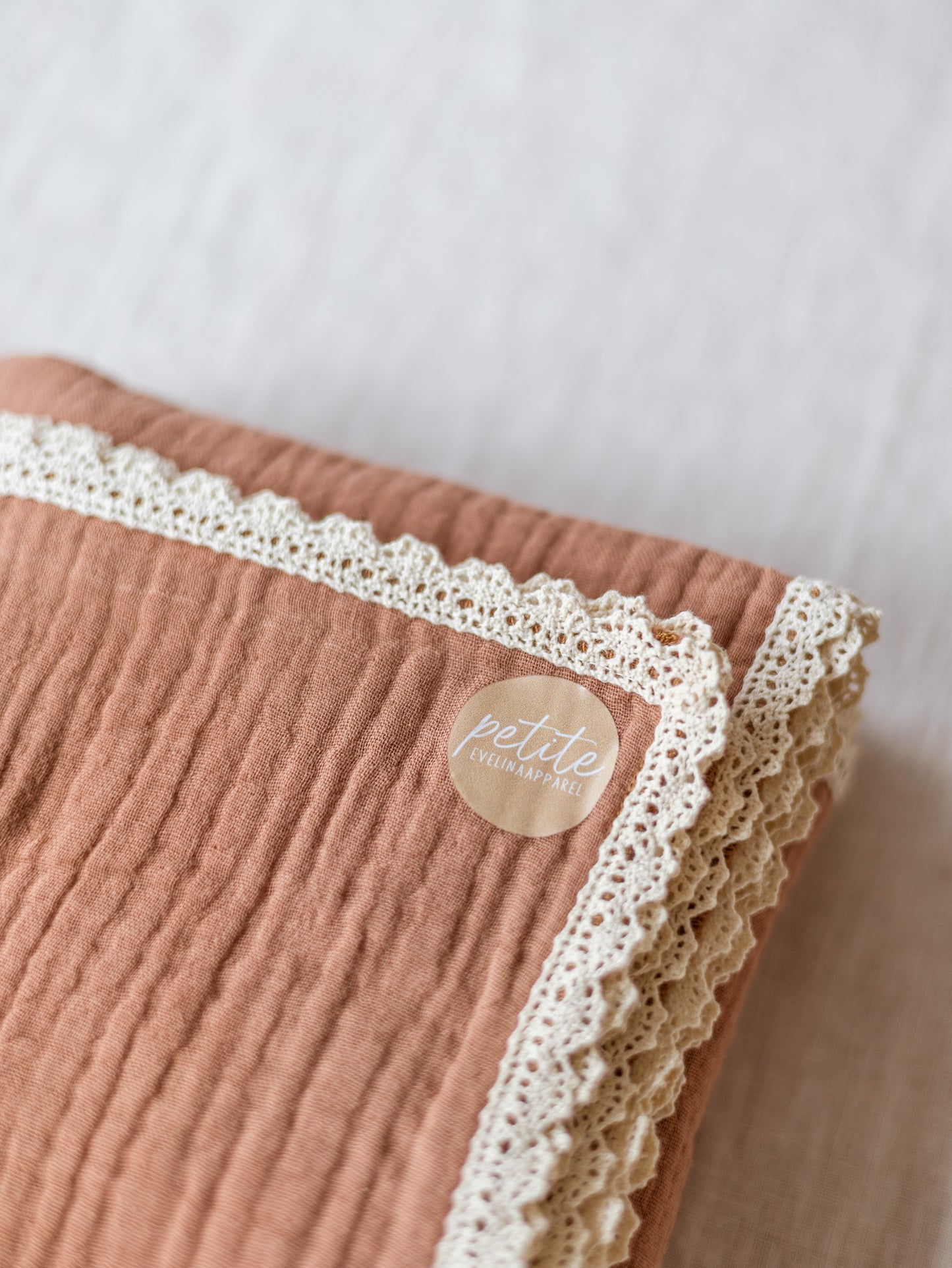 Tetra plenička / Troslojni muslin - Peach