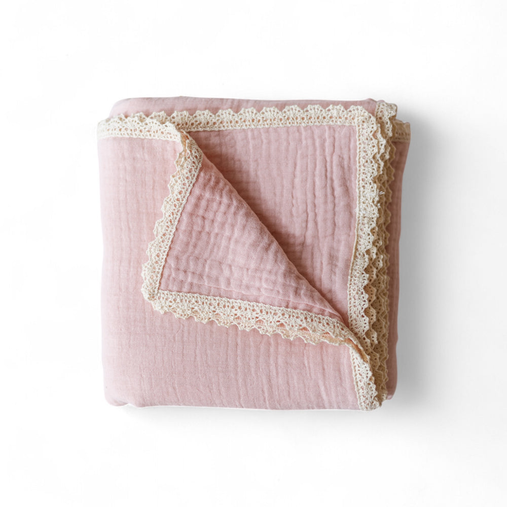 Tetra plenička / Troslojni muslin - Blush