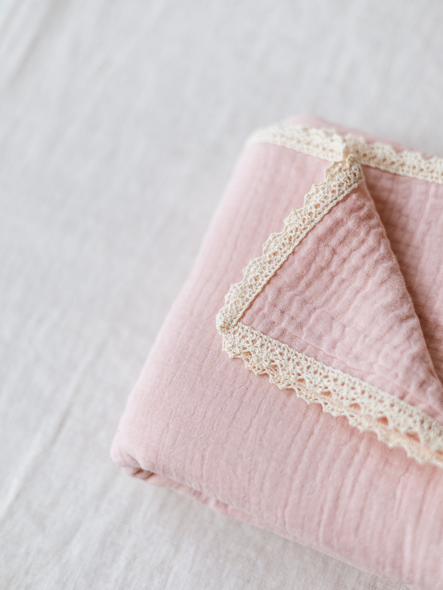 Tetra plenička / Troslojni muslin - Blush