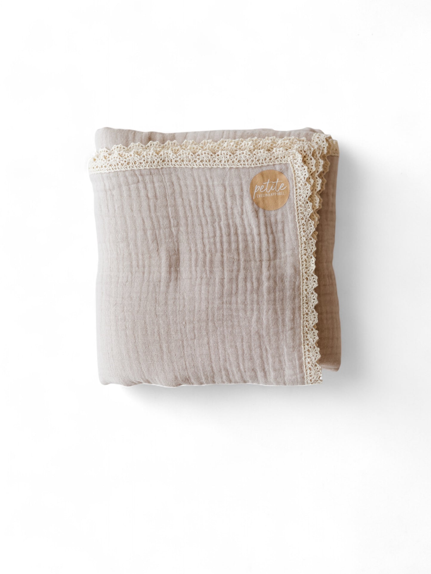 Baby Swaddle / Triple Layer Muslin - Light Beige