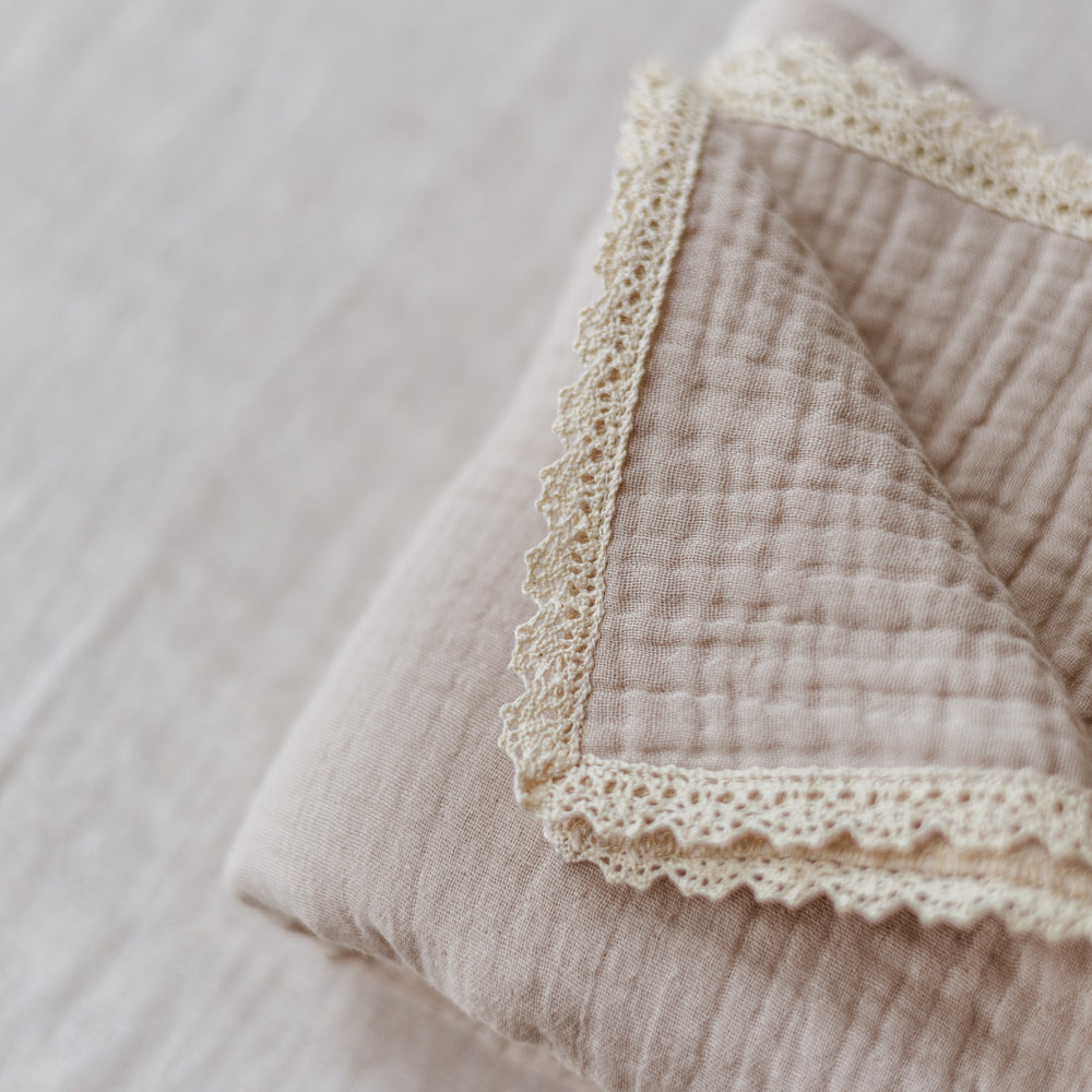 
                      
                        Tetra plenička / Troslojni muslin - Light Beige
                      
                    