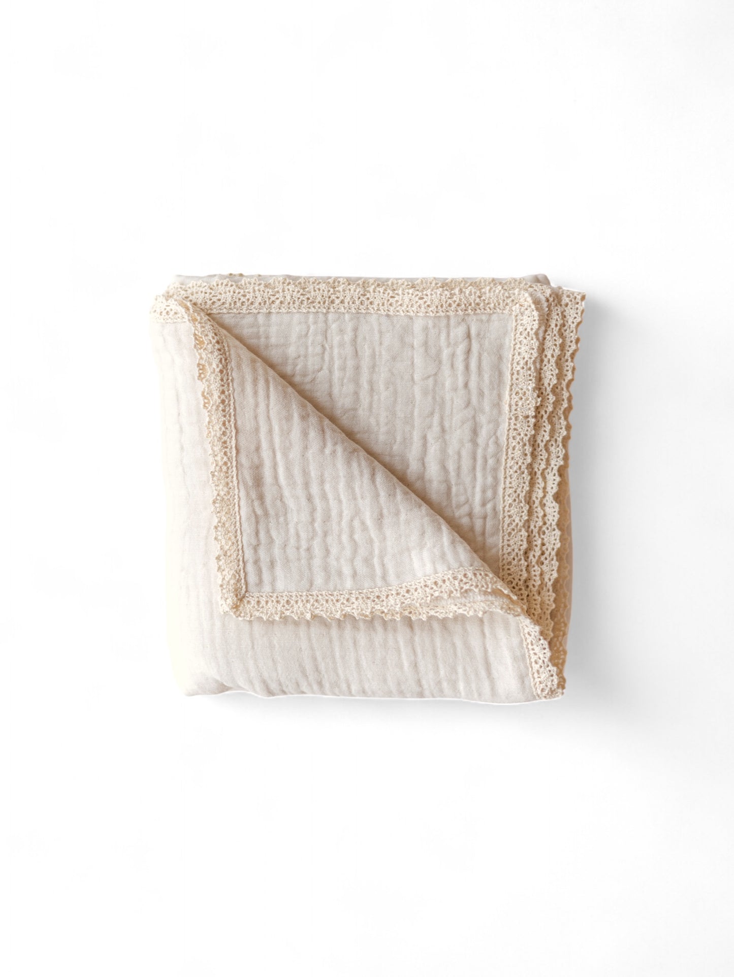 Baby Swaddle / Triple Layer Muslin - Milk