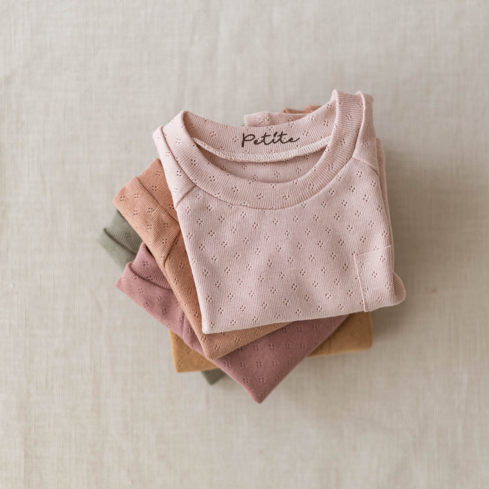 Baby t-shirt / cotton pointoille