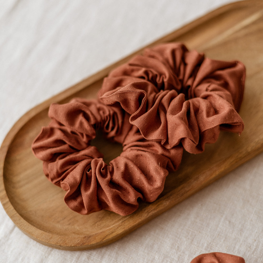 
                      
                        Wide Scrunchie / Terracotta
                      
                    