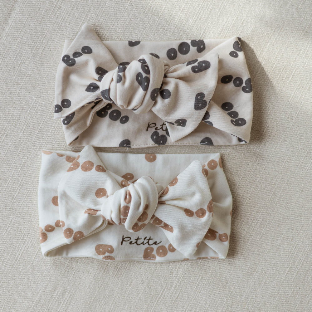 Bow headband / boo