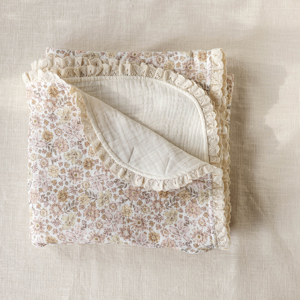 
                      
                        Muslin Blanket /  Fleur
                      
                    