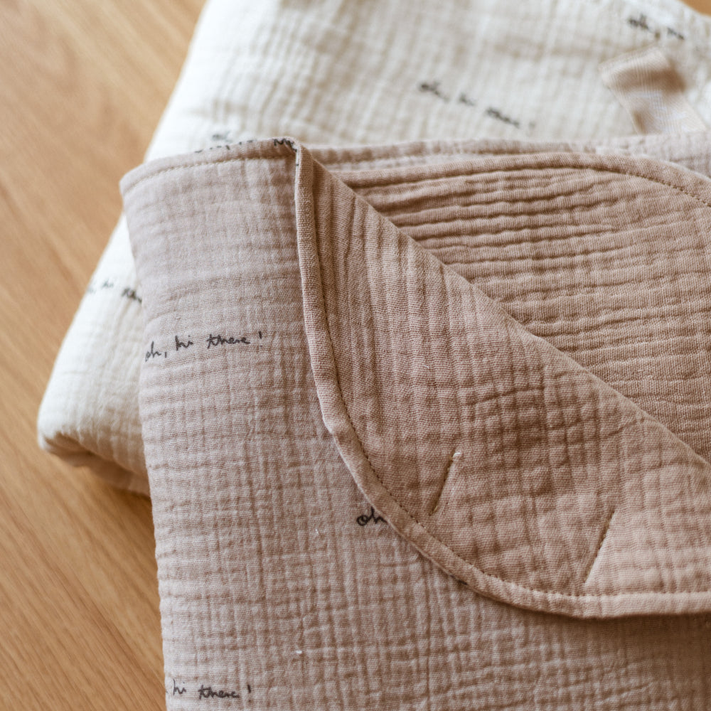 Cotton Blanket /  Hi There