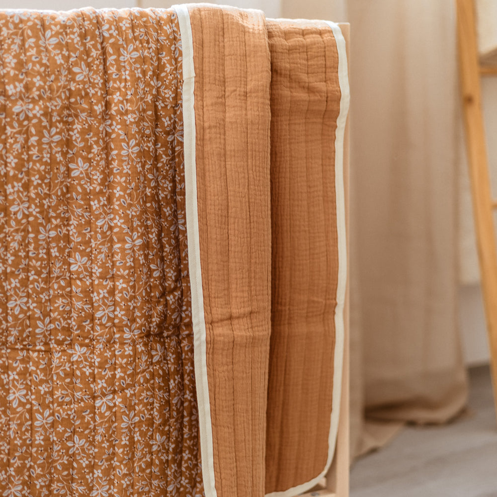 Kids quilt / playmat /  Caramel