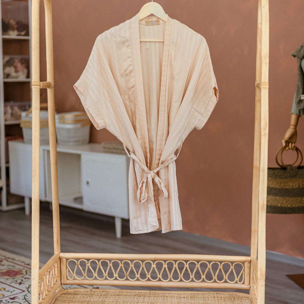 Kimono / Powder stripes